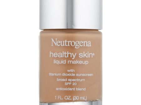 NEUTROGENA - Healthy Skin Liquid Makeup #100 Natural Tan - 1 fl. oz. (30 ml) Hot on Sale