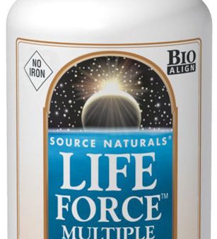 SOURCE NATURALS - Life Force Multiple No Iron - 120 Capsules Sale