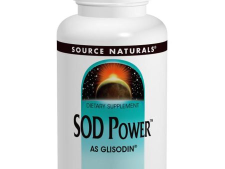 SOURCE NATURALS - SOD Power 250 mg as GliSODin - 60 Tablets Discount