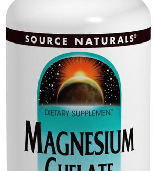 SOURCE NATURALS - Magnesium Chelate 100 mg - 250 Tablets Fashion