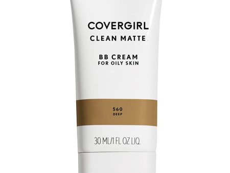 COVERGIRL - Clean Matte BB Cream Deep 560 - 1 fl. oz. (30 ml) For Cheap