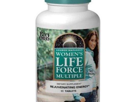 SOURCE NATURALS - Womens Life Force Multiple No Iron - 90 Tablets Online