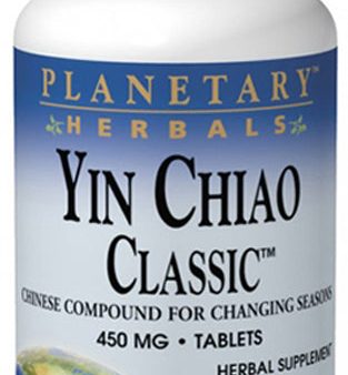 PLANETARY HERBALS - Yin Chiao Classic 450 mg - 120 Tablets For Sale