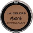 L.A. COLORS - Mineral Pressed Powder Toffee - 0.26 oz. (7.5 g) Online now