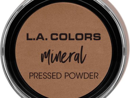 L.A. COLORS - Mineral Pressed Powder Toffee - 0.26 oz. (7.5 g) Online now