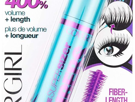 COVERGIRL - Super Sizer Fibers Mascara, Black - 0.4 fl. oz.. (12 ml) on Sale