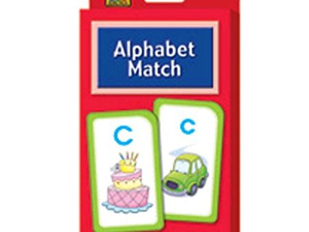 SCHOOL ZONE - Alphabet Match Flash Cards - 56 Flash Cards Cheap