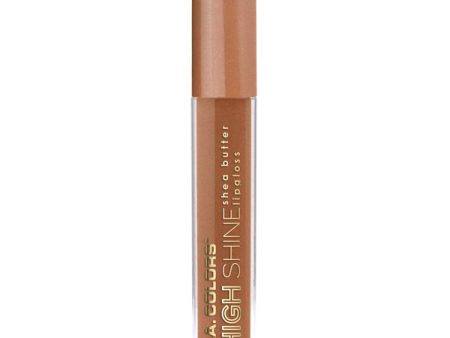 L.A. COLORS - High Shine Shea Butter Lipgloss CLG935 Snuggle - 0.24 fl. oz. (7 ml) on Sale