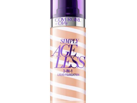 COVERGIRL - Simply Ageless 3-in-1 Liquid Foundation Nude Beige - 1 fl. oz. (30 ml) Online Sale