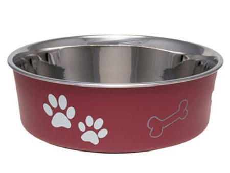 LOVING PETS - Bella Merlot Pet Bowl Small - 1 Bowl For Discount