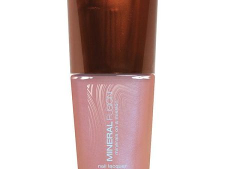 MINERAL FUSION - Nail Polish Pink Fire Opal - 0.33 fl. oz. (10 ml) For Sale