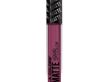 L.A. COLORS - Matte Liquid Lip Color Perfection - 0.14 oz. (4 g) For Sale