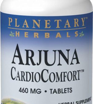 PLANETARY HERBALS - Arjuna CardioComfort 460 mg - 60 Tablets For Sale