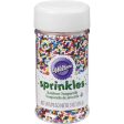 WILTON - Rainbow Nonpareils Food Decorative - 3 oz. (85 g) Discount