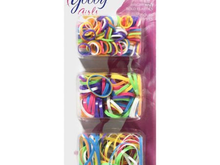 GOODY - Girls Bright and Bold Elastics - 250 Count For Cheap