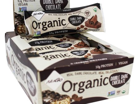 NUGO NUTRITION BAR - Organic Protein Bars Double Dark Chocolate - 12 x 1.76 oz (50 g) Online Sale