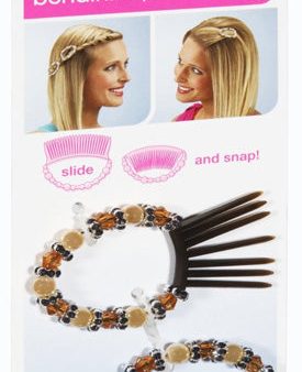 SCUNCI - Beaded Snap Combs - 2 Pack on Sale