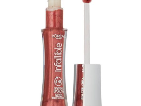 L OREAL - Infallible 8HR Le Gloss 505 Modern Mauve - 0.21 fl. oz. (6.3 ml) Online