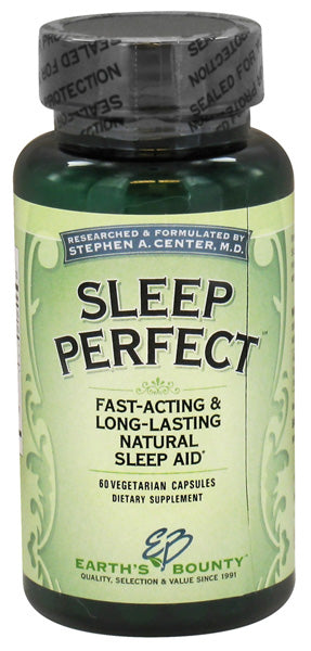 EARTH S BOUNTY - Sleep Perfect - 60 Vegetarian Capsules Online now