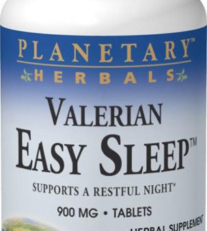 PLANETARY HERBALS - Valerian Easy Sleep  - 120 Tablets Discount