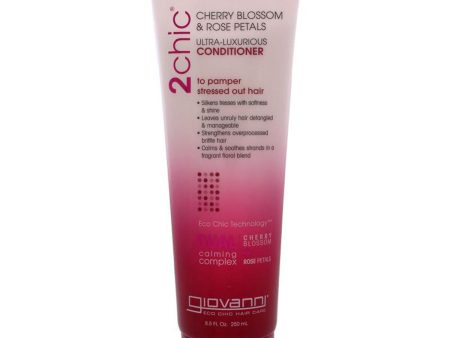 GIOVANNI - 2chic Ultra Luxurious Conditioner Cherry Blossom & Rose Petals - 8.5 fl. oz. (250 ml) For Discount