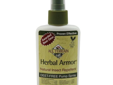 ALL TERRAIN - Herbal Armor Insect Repellant Pump Spray - 4 fl. oz. (120 ml) Online now