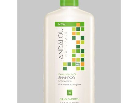 ANDALOU - Exotic Marula Oil Silky Smooth Shampoo - 11.5 fl oz (340 ml) Online Sale