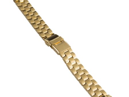 Joe Rodeo 16mm Gold-tone Stainless Steel Watch Band Strap For Cheap