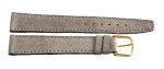 Marvin 17mm Grey Leather Gold Buckle Watch Band Strap Sale