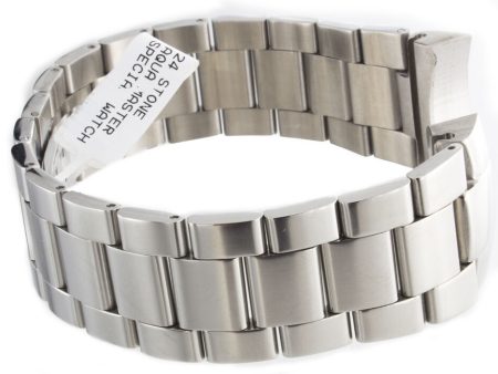 24mm Aqua Master Stainless Steel Men s Watch Band Bracelet W138 Online Hot Sale