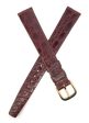 Raymond Weil 16mm X 14mm Burgundy Alligator Watch Band Strap Large Online now