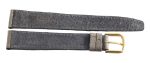 Marvin 17mm Grey Leather Gold Buckle Watch Band Strap Sale