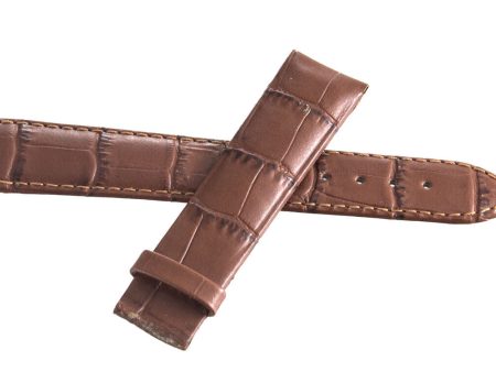 Tissot 18mm x 16mm Brown Alligator Leather Band Strap T610014524 Supply