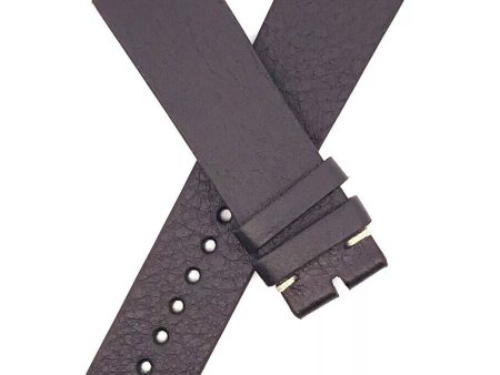 Bremont 20mm x 18mm Brown Genuine Leather Men s Watch Band Strap Discount