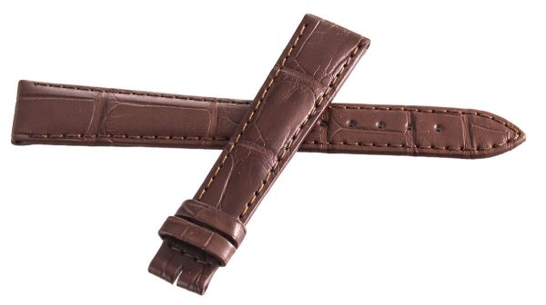 Genuine Longines 15mm x 12mm Brown Watch Band Strap L682110935 XFA4 on Sale