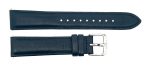 18mm Black Leather Fossil Silver Buckle Watch Band Strap Online now