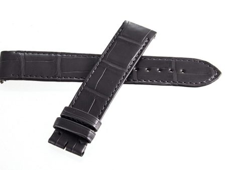 Cartier Paris 19mm x 18mm Grey Genuine Alligator Leather Band Watch KD8QBM18 FAF Online Hot Sale