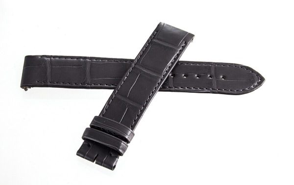 Cartier Paris 19mm x 18mm Grey Genuine Alligator Leather Band Watch KD8QBM18 FAF Online Hot Sale