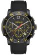 Coach 14602031 Bleecker Black Dial Black Rubber Strap Chronograph Men s Watch Hot on Sale