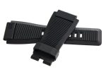 Bell & Ross Aviation 24mm x 24mm Black Rubber Replacement Strap XL Discount