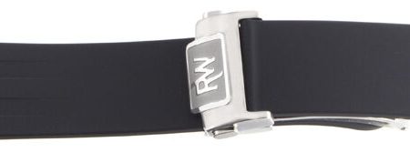 Raymond Weil Mens 22mm Black Rubber Watch Band Strap 4881 For Sale