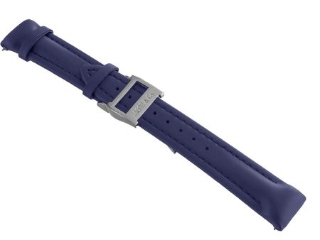 18mm Jacob & Co Blue Polyurethane Rubber Watch Band Strap Hot on Sale