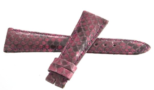 Zenith 20mm x 16mm Pink Lizard Leather Watch Band Strap 20-502 Cheap