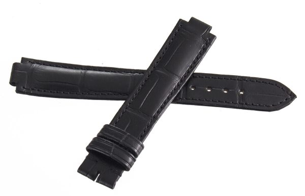 Cartier Paris 9mm x 16mm Black Genuine Alligator Leather Band KD4NAM52 GTK Discount