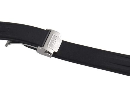 Raymond Weil Sport Men s 22mm Black Rubber Watch Band Strap Online now