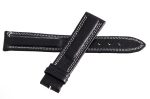 Revue Thommen 18mm x 16mm Black Leather Watch Band Strap NOS Hot on Sale