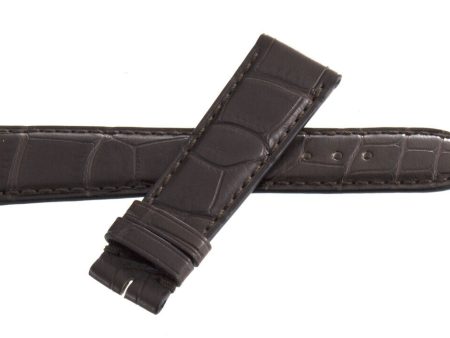 Zenith 19mm x 16mm Brown Alligator Watch Band Strap 19-504 XS Online now