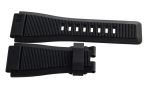 Bell & Ross Aviation 24mm x 24mm Black Rubber Replacement Strap XL Discount