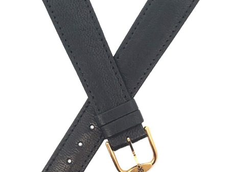 17mm Revue Thommen Black Genuine Leather Watch Band Strap Online Sale