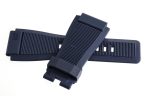 Bell & Ross Aviation 24mm x 24mm Navy Blue Rubber Replacement Strap Supply